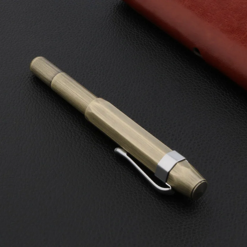 Классическая Ручка для офиса, цветная восьмиугольная портативная карманная авторучка