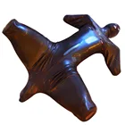 Мужской сексуальный латексный костюм Wetlook из искусственной кожи, эротическое нижнее белье, гей-фетиш, костюм заключенного для косплея