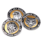 Автомобильное украшение, наклейки с животными, 3D ЛевОрелтигр, алюминиевая эмблема, значок, автомобильный корпус, фотоэлемент для Dodge, Hyundai, Lada, Suzuki, VW