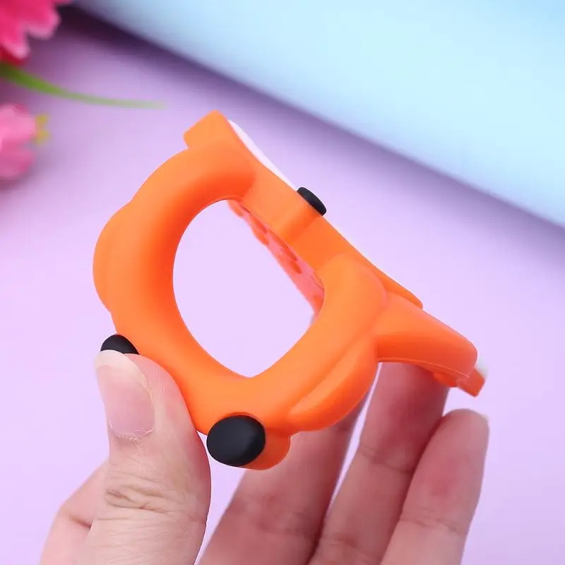 

Baby Silicone Tooth Gel Creative Cartoon Squirrel Infants Chew toy Newborn Kids Tooth Molar Stick Teether 97BE