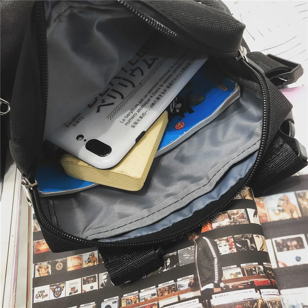 Новая функциональная модная нагрудная сумка для мужчин и женщин в стиле хип-хоп