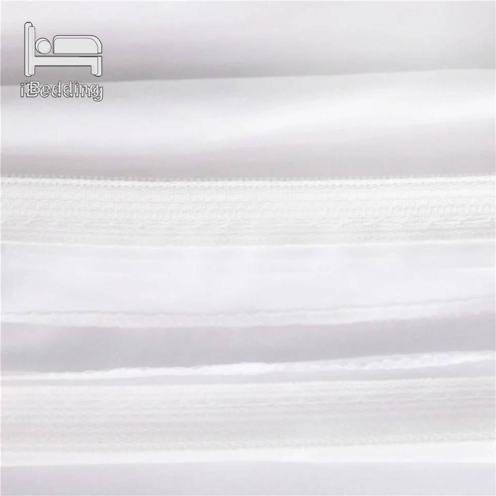 Ikat Java синий мини 3D комплект постельного белья с принтом пододеяльник набор