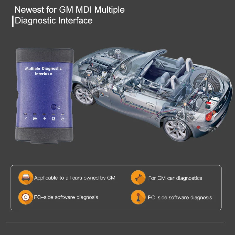 Последний OBD2 V2019.07 forGM MDI MDI2 многоязычный диагностический интерфейс ForGM MDI wifi для Opel сканер