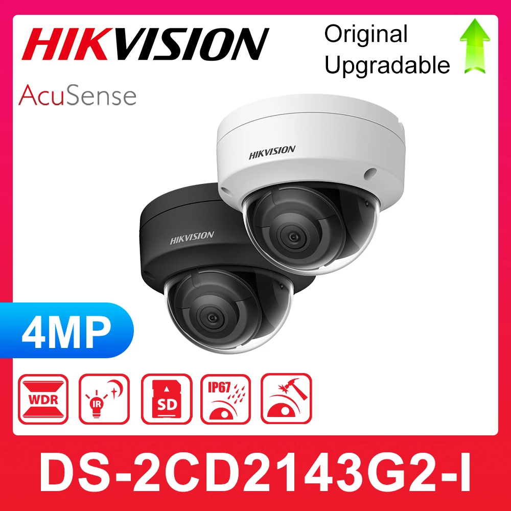 Купить Оригинальная камера видеонаблюдения Hikvision, быстрая и стандартная IP-камера POE, 4 МП, мини купольная инфракрасная камера видеонаблюдения H265, ул... Pаспродажа Оригинальная камера видеонаблюдения Hikvision, быстрая и стандартная IP-камера POE, 4 МП, мини купольная инфракрасная камера видеонаблюдения H265, ул...