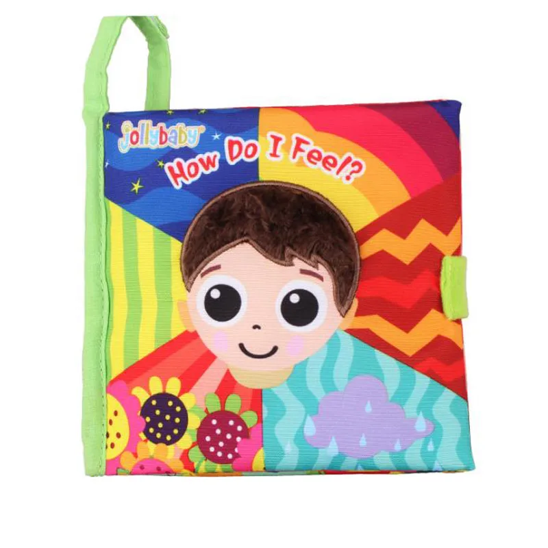 Милые игрушки для малышей в семейном стиле мягкие тканевые книги новорожденных