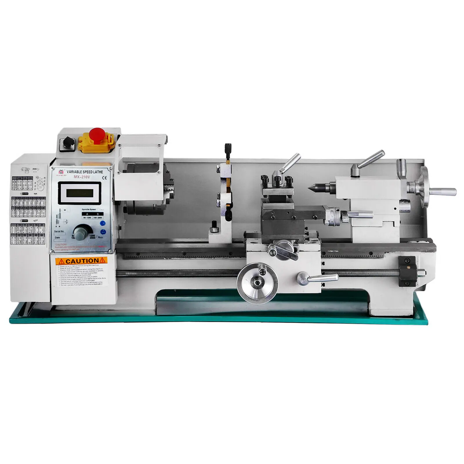 

750 Вт токарный станок, металлообрабатывающий станок с переменной скоростью 8x16