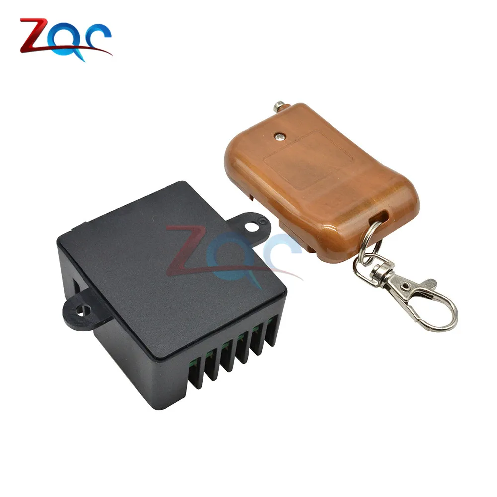 Wireless Remote Switch DC 12V 2 Channel Multi-Functional Relay 433Mhz Transmitter with Receiver for Electric Doors Cars Lights |