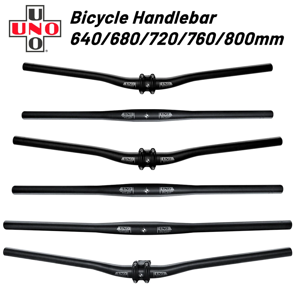 Для велосипедного руля для велосипеда UNO MTB алюминиевый руль 31 8/640/680/720/760/800 мм