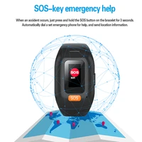 gps voice remind sos smart bracelet watch gps tracker big button sos dialer parent gift elderly care health state monitor parent