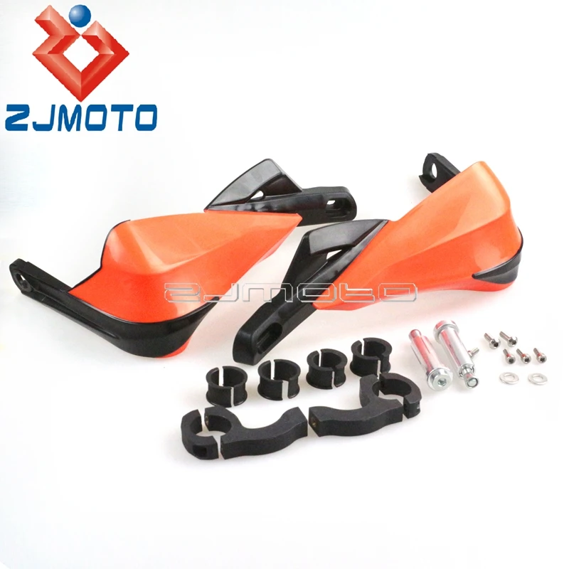 

Байк красный 7/8 "& 1-1/8'' Fat Bar защита рук Универсальный Enduro рука-Щит протектор для EX CX EXC XCF XCW