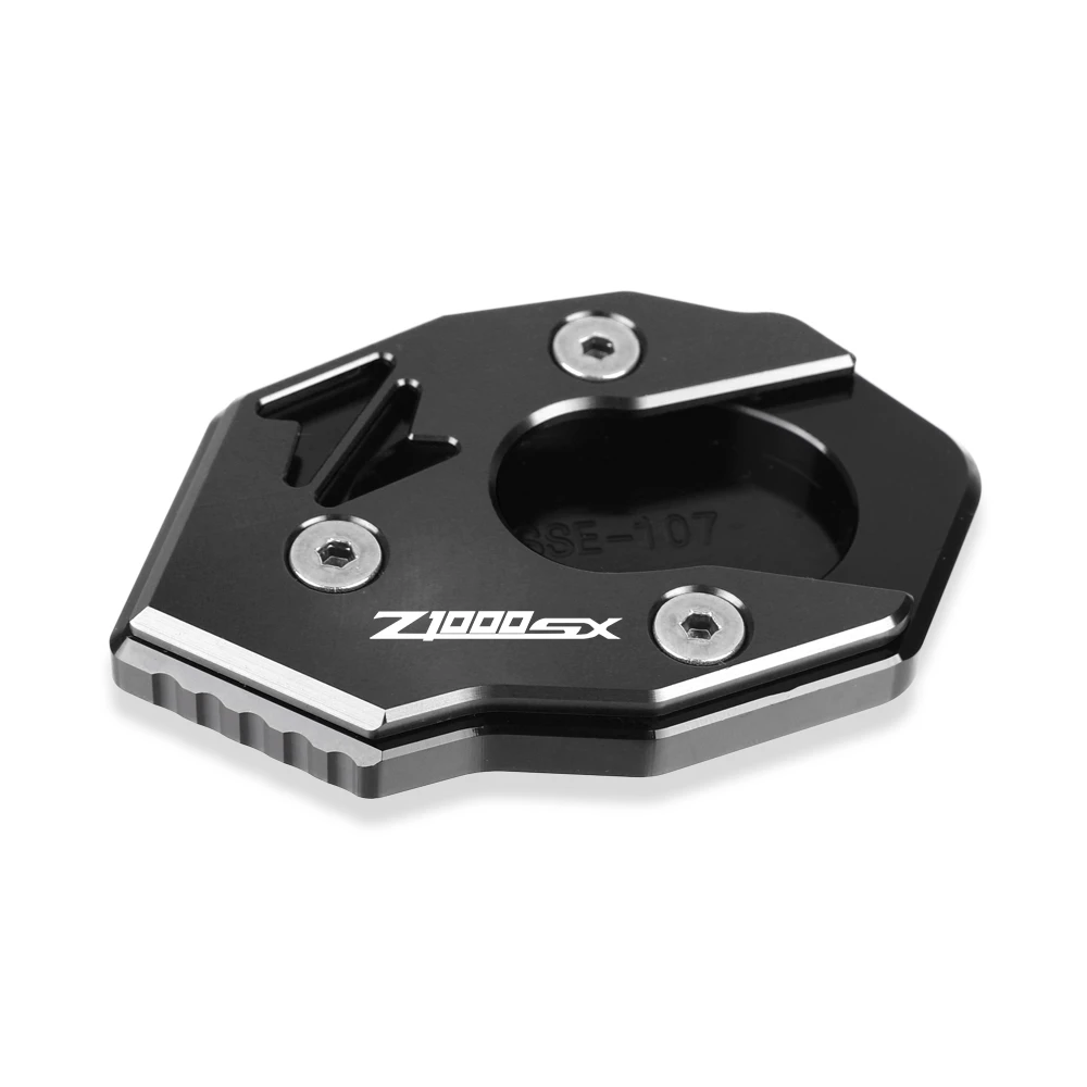 

For KAWASAKI Z1000SX 2011 2012 2013 2014 2015 2016-2020 Kickstand CNC Foot Side Stand Extension Base Enlarger Plate Pad Z1000SX