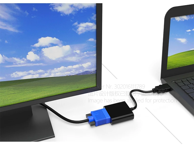 AUN HDMI к VGA адаптер Мужской к Famale конвертер адаптер для ПК, проектор, опционально с аудио