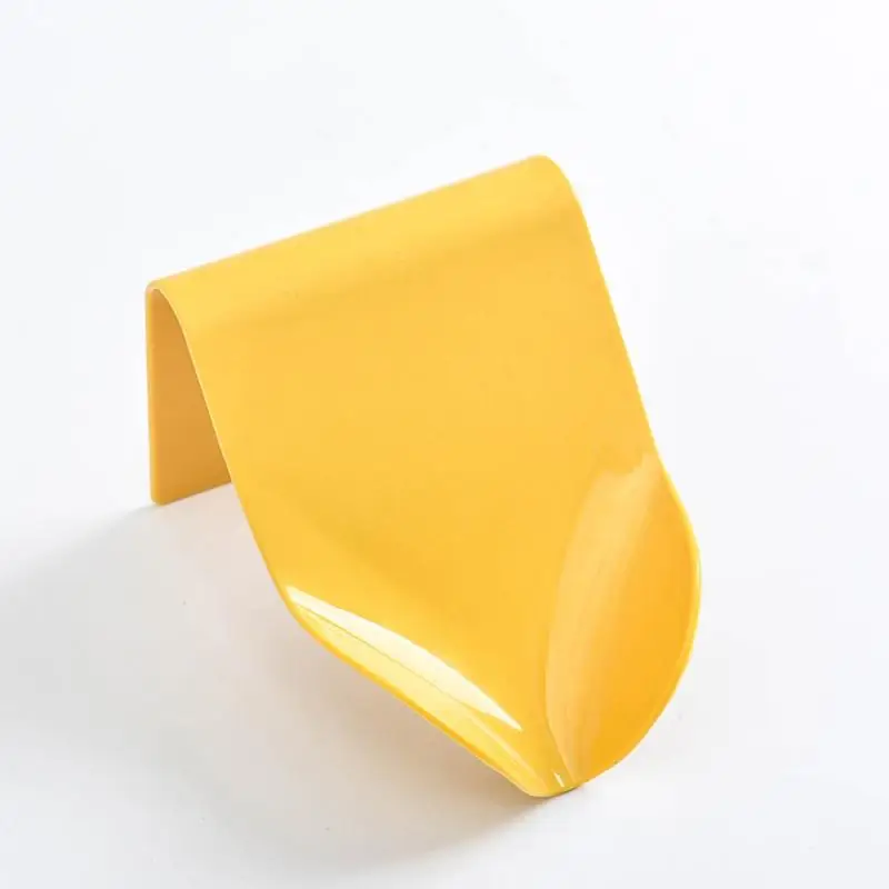 

1PC Soap Holder Bathroom Shower Soap Dish Shower Plates Soap Storage Box With Drain Wall Mounted Self Adhesive Plastic Supplies