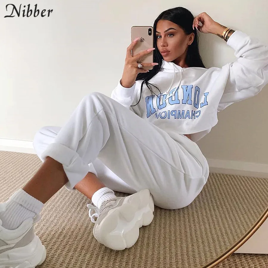 Nibber Harajuku белый хлопок тонкий мягкий короткий балахон осень зима длинный рукав Повседневная Спортивная одежда Открытый Топ из тонкой ткани пальто mujer