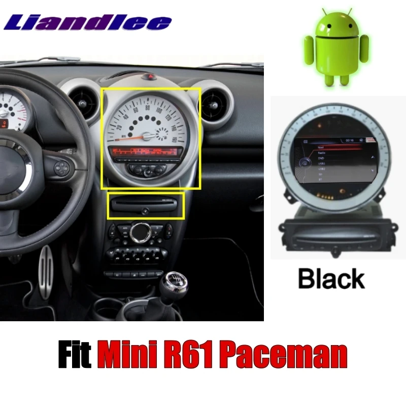 Для Mini Paceman R61 2013 ~ 2016 Liandlee Android без dvd плеера Автомобильный мультимедийный NAVI