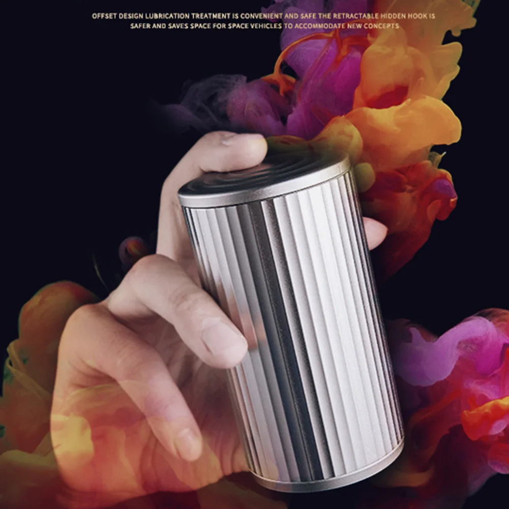 

Storage Fashion Mini Universal Portable Windproof With Lid Home Office Multifunctional Interior Accessory Ash Holder Car Ashtray