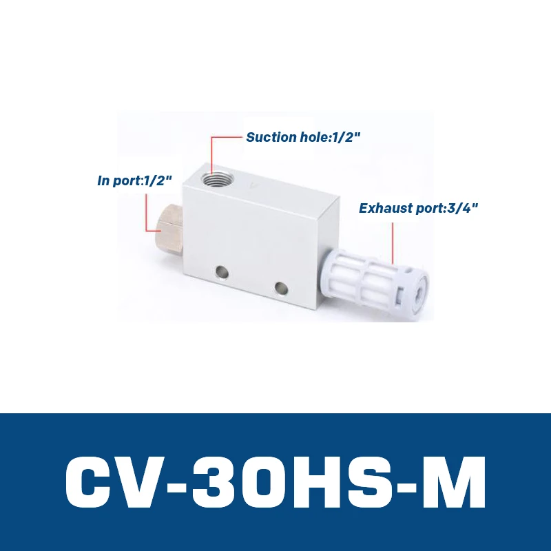 

Вакуумный генератор ACV/CV/ cv-10hs 20HS 25HS, вакуумный микропереключатель, Генератор давления эжектора CV-10HSCK CV15HSCK CV-10HSDK