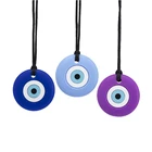 Силиконовый Прорезыватель для зубов для детей, жевательная Пряжка, силиконовый Прорезыватель для зубов с синими глазами, детское ожерелье, игрушка для жевания Мотором для полости рта