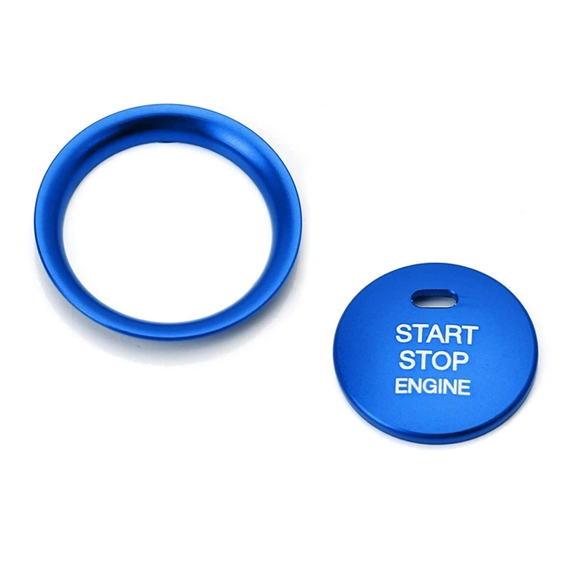 Набор из 2 предметов голубая безключевая флейта и окружающее украшение кольцо