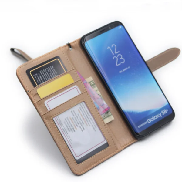 cover for iphone 7 8 plus case luxury leather wallet flip cover case for iphone 11 11pro 11 pro max phone cases bags coque free global shipping