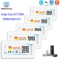 dc5 24v wifi tuya smart wireless led controller alexa google voice control for rgb cct rgbw rgbcct single color light bar