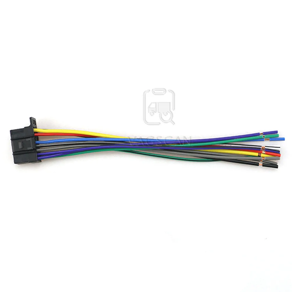 Автомобильный стерео-радиоприемник ISO 15-010 головной кабель для SONY CDX- DSX- MEX-series
