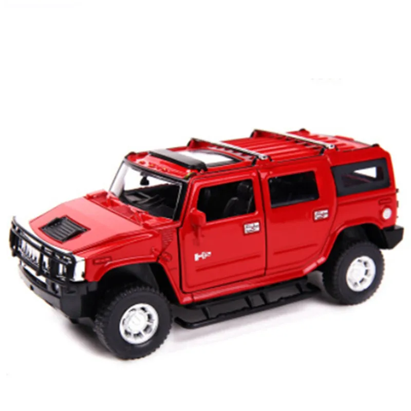 Модель автомобиля двойной лошади 1:32 модель Hummer H2 литье под давлением подарок на