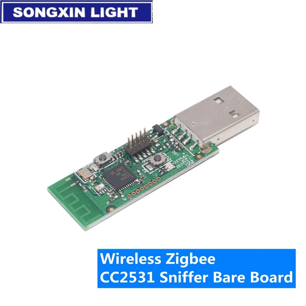 10 шт. беспроводной Zigbee CC2531 Sniffer голая плата пакетный протокол анализатор модуль USB