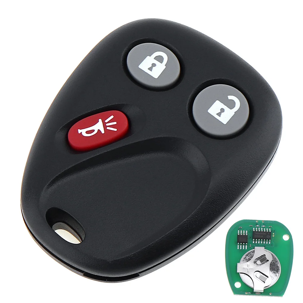 3 Buttons 315MHz Car Remote Key Fob For Chevy Tahoe Silverado Smart Key Car For Cadillac GMC LHJ011 Keyless Entry Transmitter
