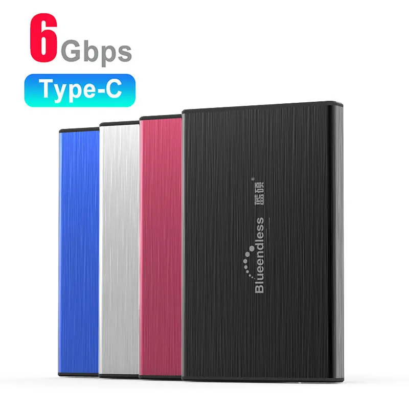 Чехол для жесткого диска USB 3 1 SSD корпус 2 5 дюйма чехол HD SATA на 0 6 Гбит/с Type C ноутбука