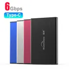 Чехол для жесткого диска USB 3,1, SSD-корпус 2,5 дюйма, чехол для жесткого диска HD SATA на USB 3,0 6 Гбитс Type C для ноутбука, аксессуары для внешнего жесткого диска