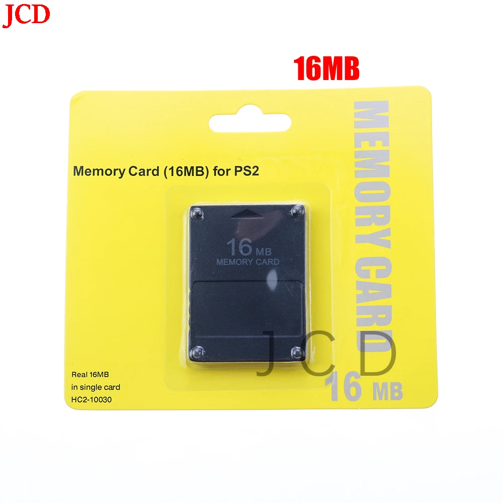 JCD 1 шт. для PS2 8 Мб/16 Мб/32 Мб/64 МБ/128 МБ/256 Мб карта памяти карты расширения подходящие