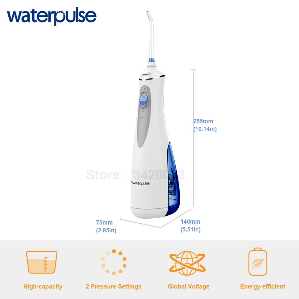 Ирригатор для полости рта Waterpulse V700 и V400 портативный ирригатор 1000 мл 9
