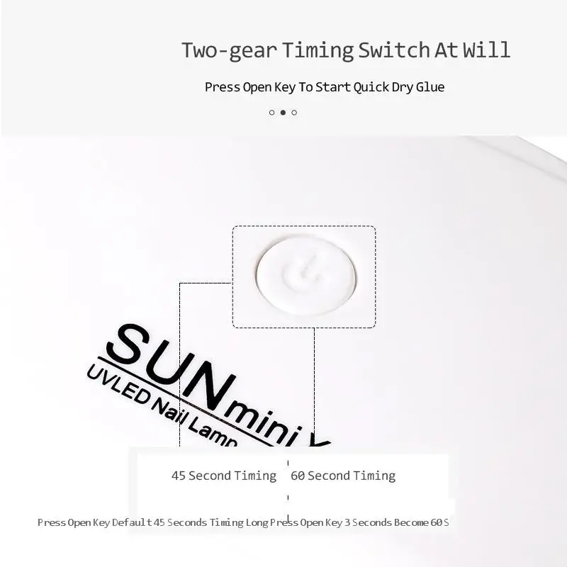 Портативная лампа-сушилка SunminiX для гель-лака 6 Вт | Красота и здоровье