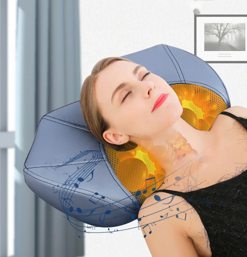 Массажер для шеи массажная подушка Шейная Тяговая физиотерапии машина