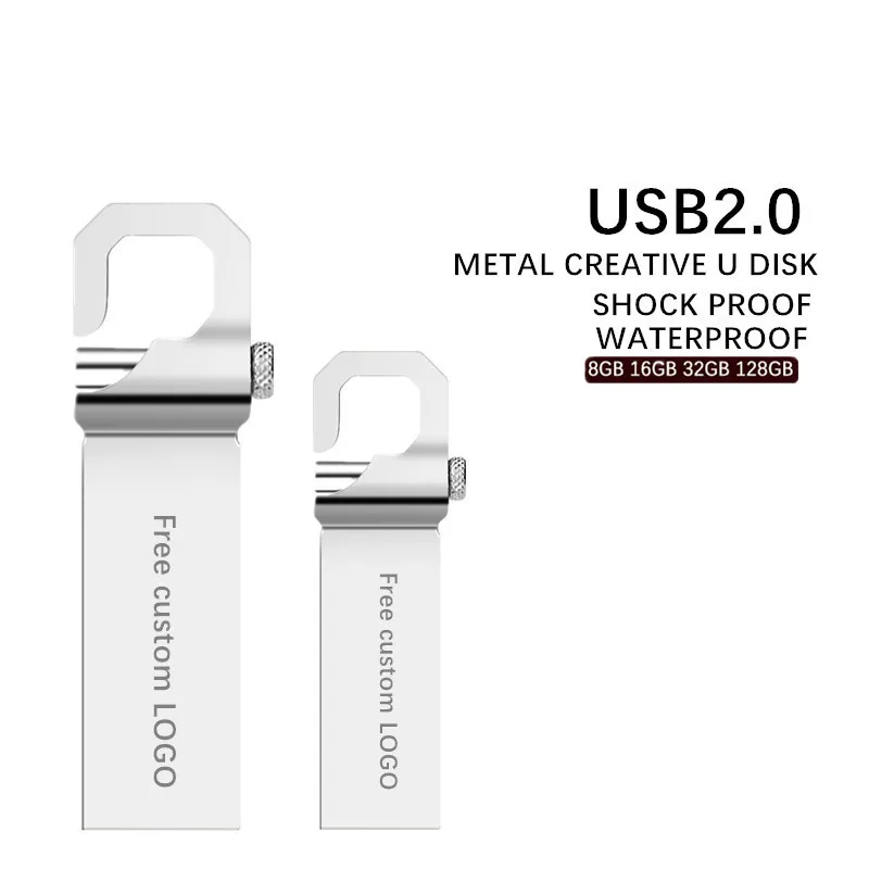 Usb флеш накопитель 2 0 серебряный браслет ограниченная покупка 128 ГБ usb ручка
