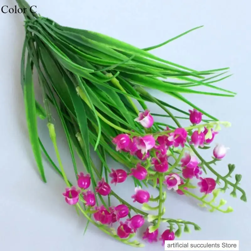 Искусственные пластиковые Лилии долины цветы домашний стол офисные Свадебные