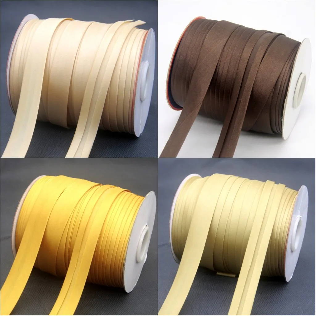 Бесплатная доставка Полиэстровая сатиновая косая бейка Размеры: 20 мм