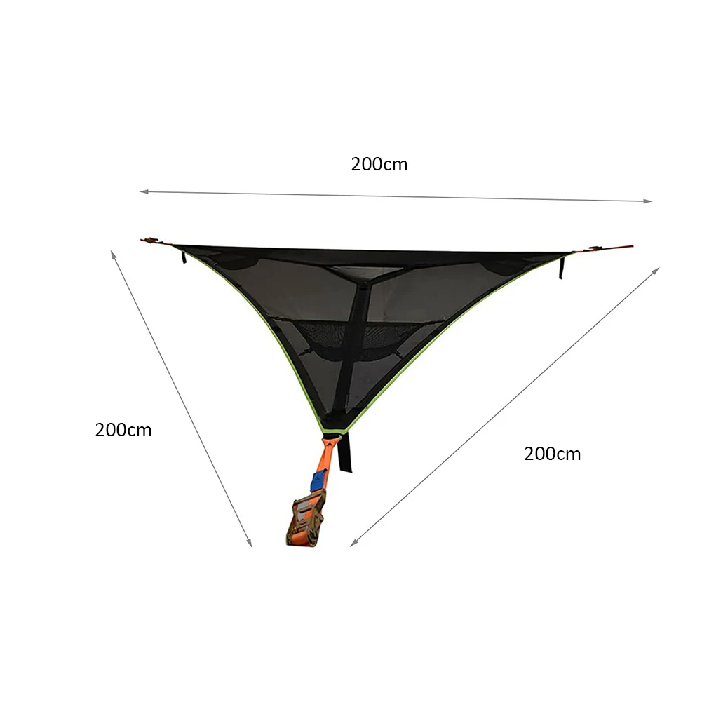 

Multi Person Hammock 3 Point Portable Triangle Outdoor Camping Comfort Hanging Sleeping Bed Swing Chair Hammock with Tie Rope