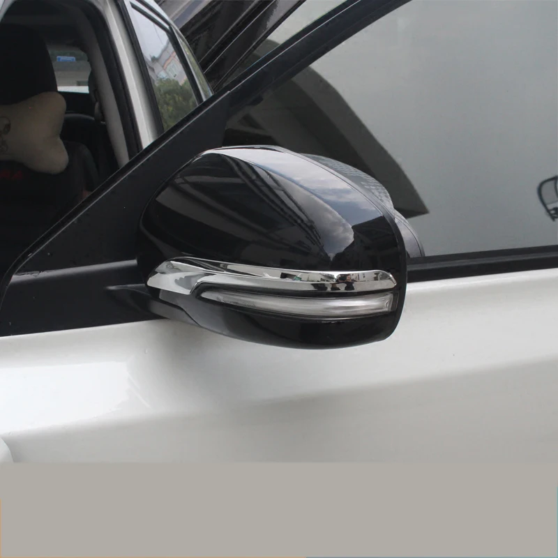 2pcs/Set for Suzuki Vitara 2016 2017 ABS Chrome Car side Rearview mirror cover trim Decorative strip Sticker Stylig C459 | Автомобили и