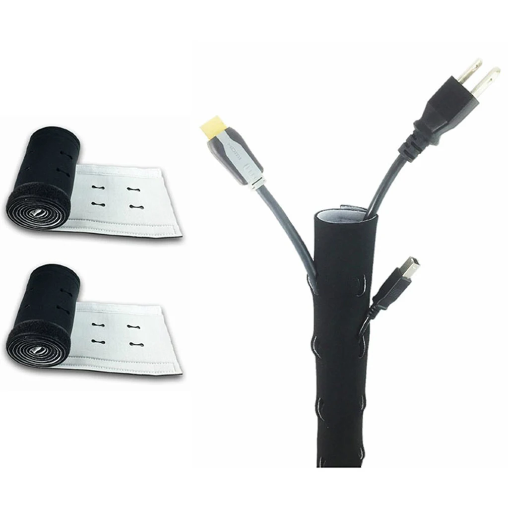 1 25 м/49 &quotрукав для управления кабелем гибкий неопреновый кабель обертывания