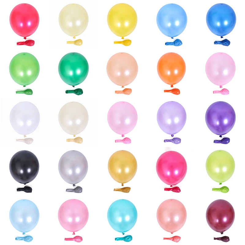 

50/100Pcs 10inch 1.5g Pearl Latex Balloons Happy Birthday Party Wedding Christmas Decorations Balloon Kids Toys Air Balls Globos