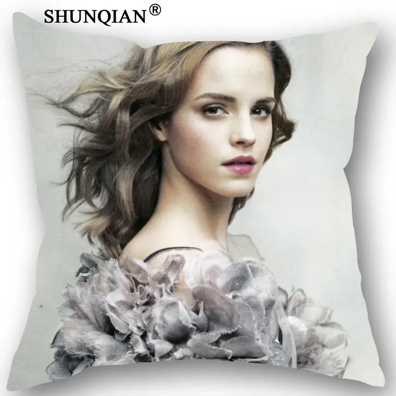 Лучший Эмма Ватсон декоративная Свадебные наволочки наволочка на заказ подарок