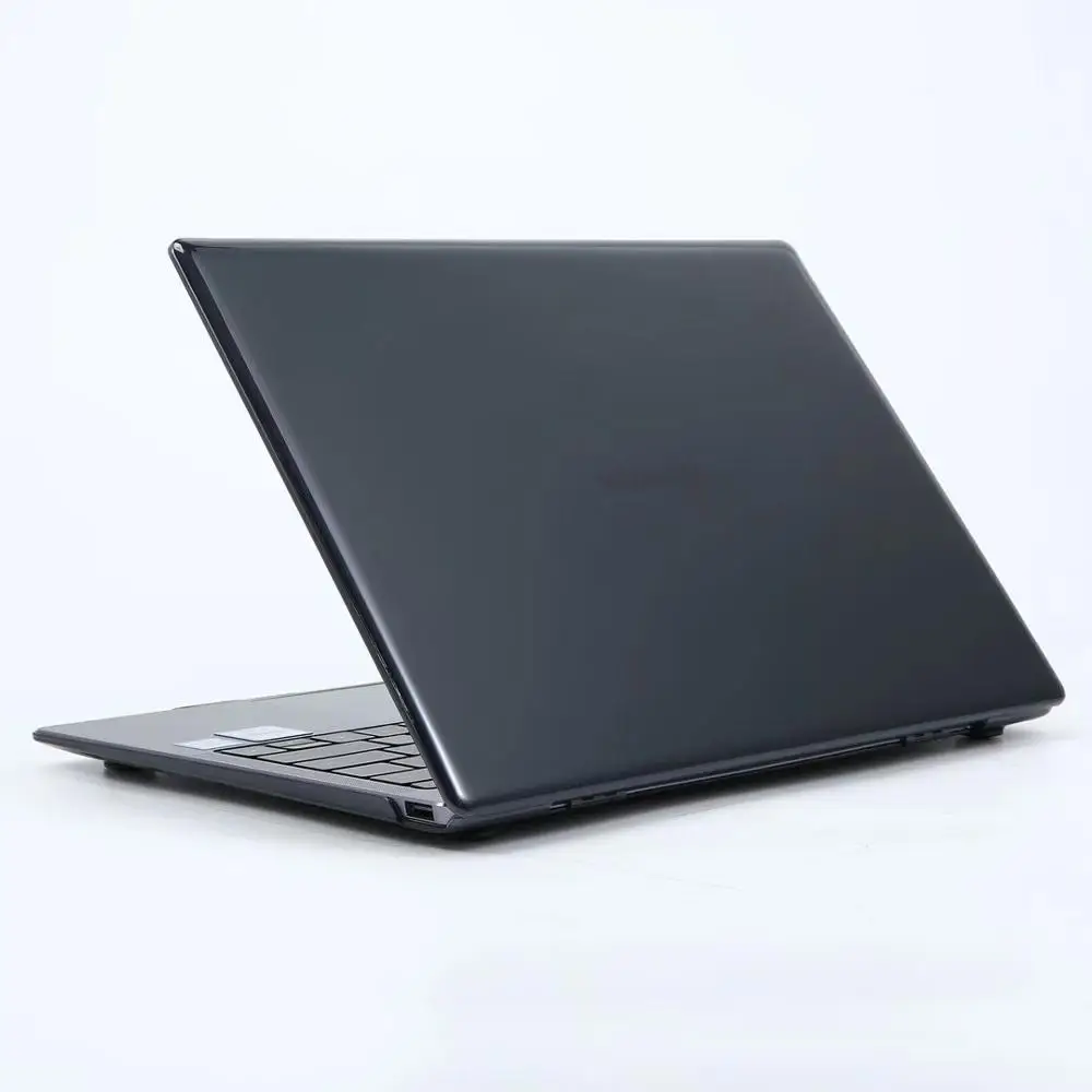 Матовый/прозрачный пластиковый корпус для fundas huawei Matebook 13 дюймов Супер легкий пластиковый защитный чехол для huawei Matebook 13 WRT-W19 - Цвет: crystal Black