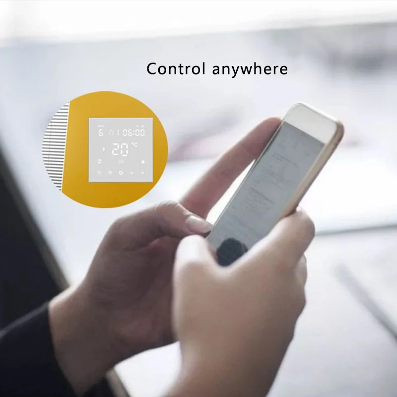 Умный термостат с Wi-Fi, регулятор температуры, электрическая система подогрева пола, термостаты, цифровое напольное электрическое отопление Smart