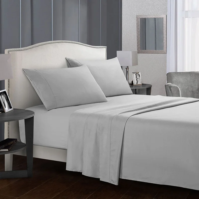 

Soft Bed Sheet Sets Flat Sheet + Fitted Sheet + Pillowcase Queen Size Mattress Cover Comforter Bedding Set Bed Set King Size