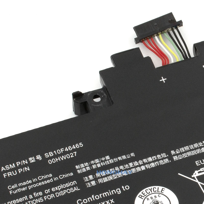 Новый оригинальный аккумулятор для ноутбука Honghay 15 2 в 44 Втч SB10F46465 Lenovo ThinkPad Yoga X260