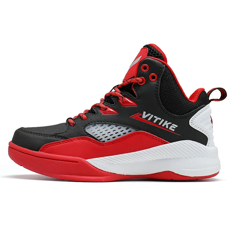 Детские высокие кроссовки для мальчиков Баскетбольная обувь дышащая Спортивная