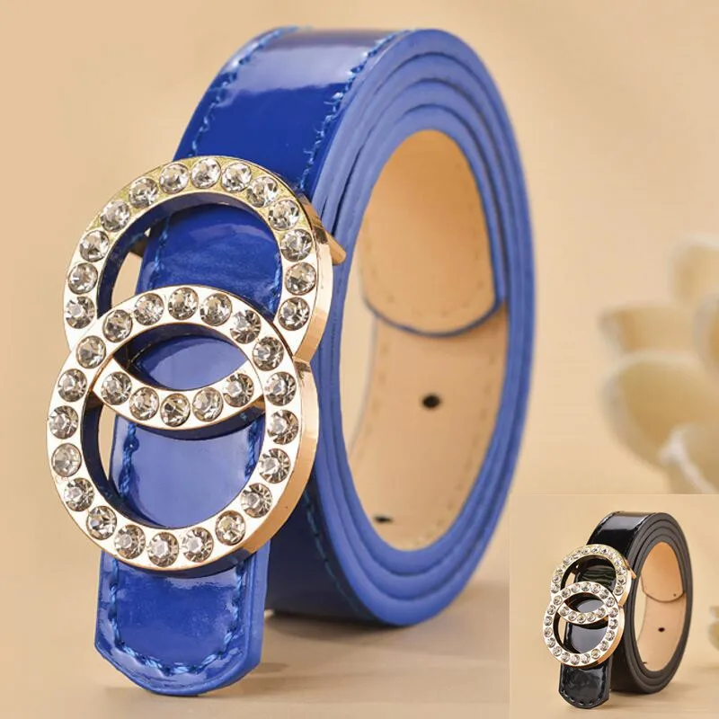 

new fashion children's belt Luxury design Children's Belt Boys Girls Smooth metal buckle Children jeans belts