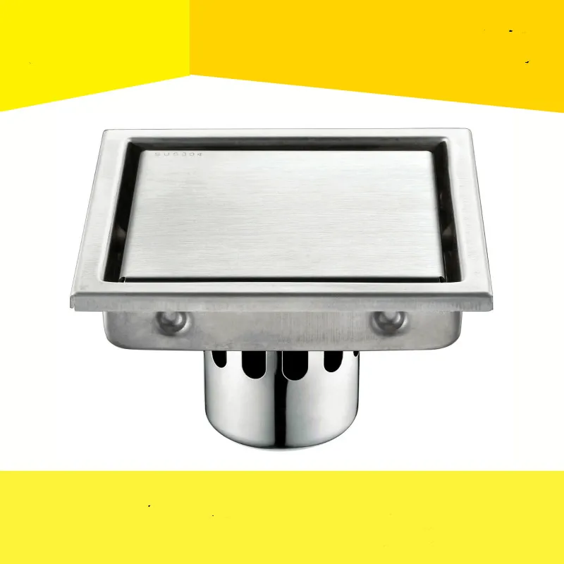 Бесплатная доставка слив для плитки квадратный Слив пола решетки ванной комнаты